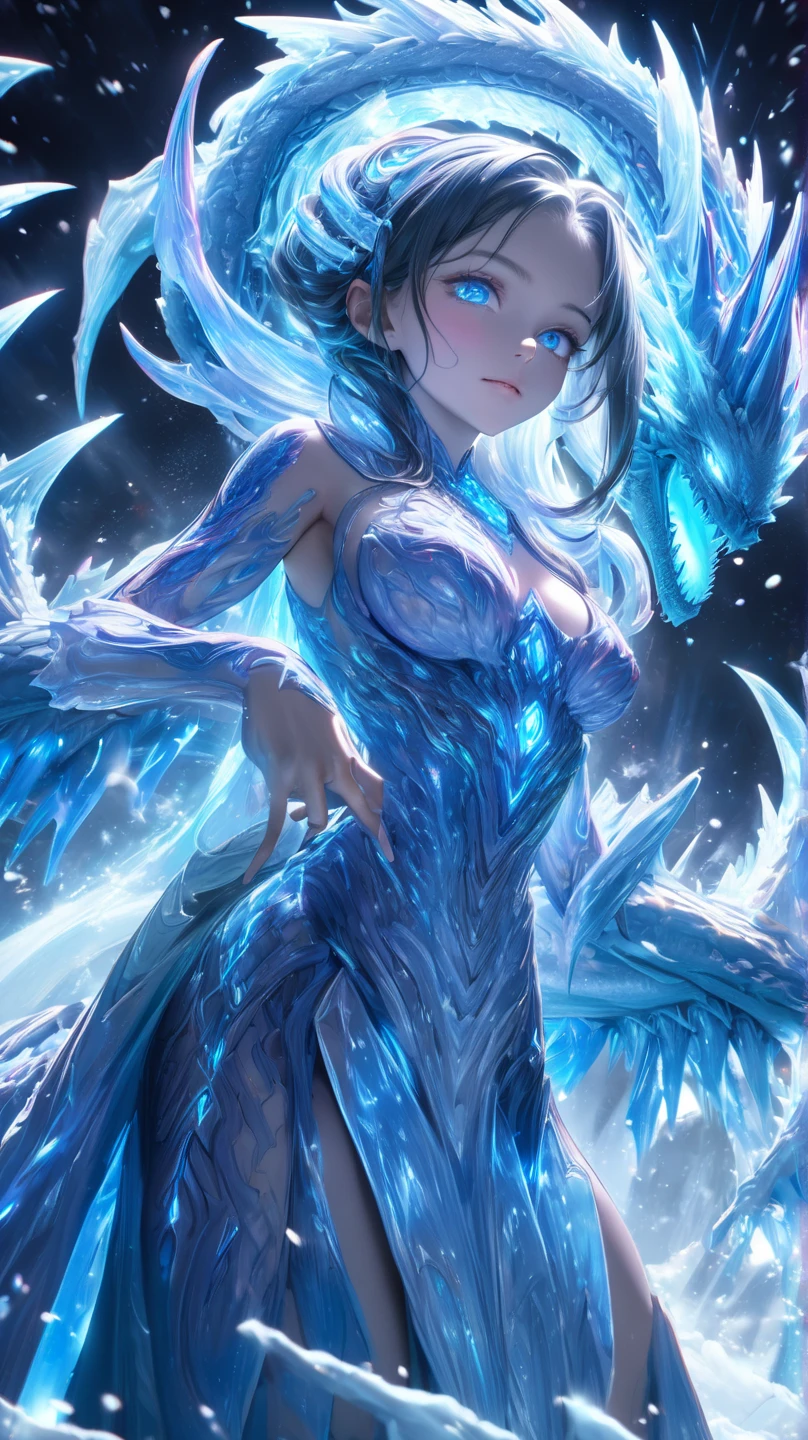 Frost Dragon is、As the name suggests、A majestic dragon with the power of ice.。Their bodies are covered with white scales、This shines like ice crystals。Its scales blend perfectly into the cold climate.、They can blend into the snow and ice to approach their prey undetected.。moreover、The white scales are more than just beautiful.、High defensive power、Repel all attacks。
The most distinctive feature of the Frost Dragon is、That yellow longan。Shines brightly even in the dark、It's like a golden flame is burning.。These eyes are more than just eyesight、The ability to see into the future、It is said to have the ability to see into the hearts of others.。Therefore、Those who met their eyes、Overwhelmed by the overwhelming sense of intimidation。
but、The true power of the Frost Dragon、released from its mouth「Ice Breath」Located in。This breath、It has the power of cold to freeze anything instantly.、Freezes opponents with a single blow。The cold air doesn't just create ice.、It also takes away your vitality.、It also has the effect of putting you into a deep sleep.。moreover、彼らのIce Breathは巨大な氷の障壁を作り出すこともできるため、Boasting impressive defensive power。
Frost Dragon is、It lives in cold northern regions、Known as a solitary being。Anyone who sets foot on that territory、I am in awe of their overwhelming power and beauty.、I can't help but feel respect for him.。This ice dragon、It symbolizes the harshness and beauty of nature.、It's very rare to see them、The legend is widely handed down。