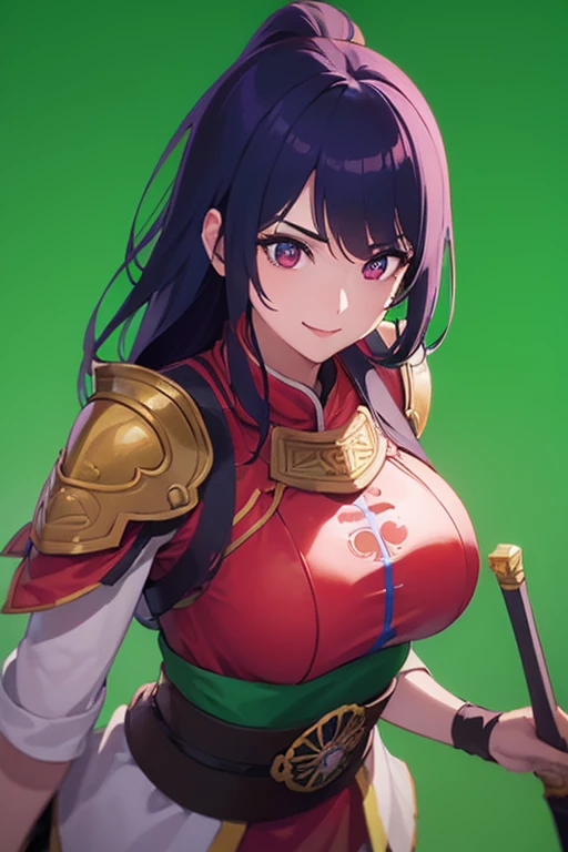"(masterpiece:1.1), best quality, (NSFW:1.1),
1girl, (80s anime style:1.3), (eyelashes:1.5), (loli:1.2),
(intricate high detailed body:1.2),
black hair,
(hair between eyes:1.1), (twin braids:1.1), (hair ribbon:1.2),
red eyes, (red lip stick:1.3),
(muscular body:1.1), (gigantic breasts:1.3),
(light smile:1.2),
(golden embroidery bikini armor, criss-cross halter:1.2),
(ribbon:1.1), (jewelry:1.1), hand cuffs,
standing,
(upper body, cowboy shot, looking at viewer, from front:1.1),
(daytime, woods, grassland, outdoors:1.1)"