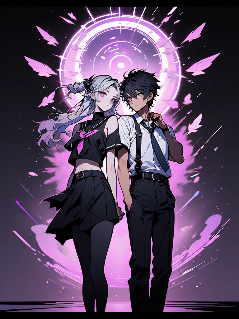 generate me a manga cover related to demons and the modern world