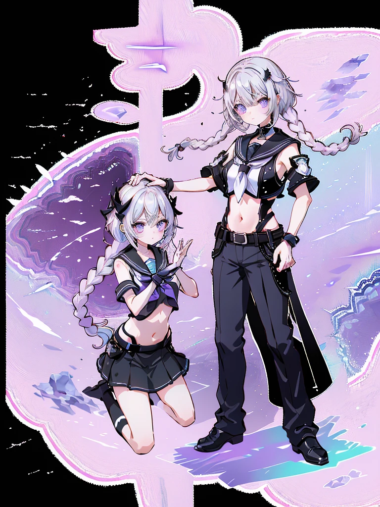 (masterpiece), (best quality), perfect face, beautiful girl, white background background, delicate and beautiful face and eyes, dark intense shadow,
1 girl, vtuber style, cool girl, hololive, La+ Darknesss, bikini, wet body, small chest, cropped shoulders, clavicle, winking, smile, bare feet, chest visible through clothes, (full body), looking at viewer, standing,