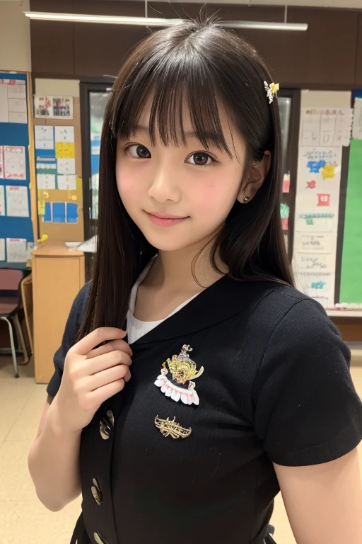 realistic pictures、Highest品質、ultra high resolution、Professional specifications、((とてもロリなprimary school studentの姉妹が手紙を差し出す))、(((Hold the letter with both hands)))、school classroom、sailor suit、belly button、short skirt、primary school student、lolicon、Highest、10 years old、love confession、pink square letters、Very embarrassed、blush、
