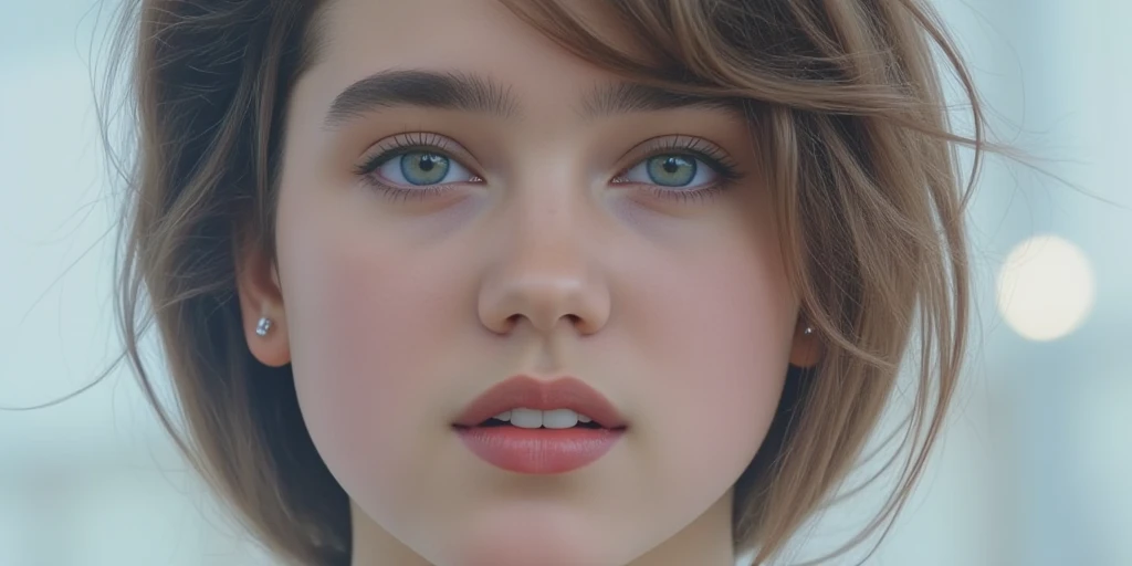 little Emma Watson (Raw, analog, Nikon Z 14mm ultra-wide angle lens, award-winning glamour photograph, ((beste-Qualit)), ((tmasterpiece)), ((Realistic)), pores skin, sub-surface Scattering, radiant light rays, hight resolution, Detailed facial features, higly detailed, sharp-focus, Smooth, asthetic, extremely detialed, (extremely detailed eyes, extremely detailed iris), extremely detailed hair, Extremely detailed skin, extremely detailed clothing, Octane rendering, photo-realistic, realisti, postprocessed, max detail, realistic shadows, roughness, Natural leather texture, Real life, ultra-realistic, photo realism, a  photo of a, 8K UHD, a  photo of a, HDR, Intricate, elegant, higly detailed, sharp-focus, jaw-dropping, nice ass, Gorgeous), realisti, tmasterpiece, topquality, 1 girl, Short Hair Hair, pigtails, naked torso, (Vermilion hair), (The World Frame), Huge-breasts, ((Cyberpunk clothing, Futuristic, transparent pvc jacket, cyberpunk setting, Cinematic, In the store: 1.1)), ((Take a look at the viewer)), intrikate, higly detailed, tension, 真实感, Beautiful and detailed lighting, eye shadow, (high skin detail: 1.2), 8K UHD, dslr, soft-lighting, hiquality, film grains, Fujifilm XT3, upper-body, backpack, smirk, 耳Nipple Ring, 8K, time, HDR, photo-realistic, sharp-focus, Jean-Paul Gaultier and Jules Bastien-Lepage, Stella McCartney and Mark Keatley