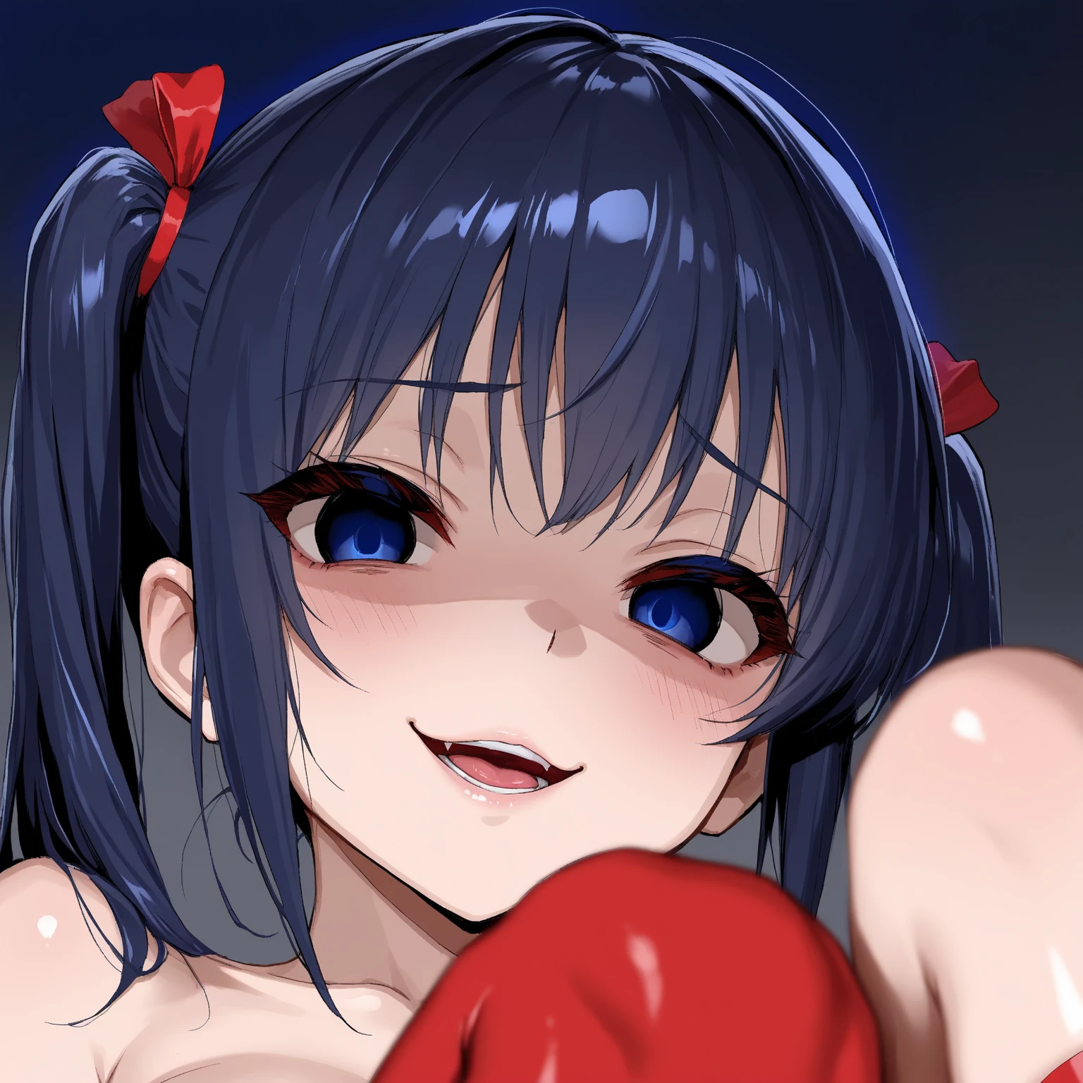 (extremely detailed,unity 8k wallpaper:1.4),(masterpiece, best quality:1.3),delicate for illustration,(ultra-detailed:1.3),(skin realistic:1.1),(hair detailed:1.1),beautiful illustration,(beautiful skin:1.3) ,(total 1 girl,solo:1.5),(18 years old:1.4),(purple hair,curly hair:1.3),(red streaked hair:1.2),(short twintails:1.4),(red eyes,shining eyes:1.5),,(huge breasts:1.4),(voluptuous:1.2), (perfect hands:0.9),(4 finger:,1 thumb:0.9),(laughing:1.3),(sexy pose:1.5),BREAK,thin slingshot swimsuit,BREAK,WINDY,(beach:1.2),(highly detailed background:1.2) ,squatting