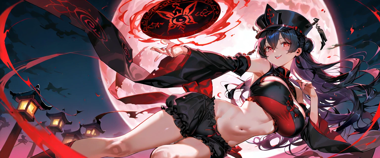 Masterpiece、最high quality、high quality、High definition、High resolution、High detail、Lens flare、Ray Tracing、high qualityのテクスチャー、high qualityの影、Beautiful details、Detailed explanation、Detailed texture、Realistic facial expression、Realistic and colorful、Slender、Cinematic Light、Side light、Sharp Focus、(1 Girl:1.3)、(Intricate details、Makeup、Pure Eros Face_v1:0.5)、(Details Beautiful delicate face、Detailed beautiful delicate eyes、Perfect Facial Proportions、Detailed skin、Charm)、Fancy Twin Tails、Beautiful bangs、(Pink and red gradient hair color)、slender、(Large upward-facing breasts)、(Detailed crotch、V-Cut、High Leg、Thong)、Thighs、Dress shirt、Removing the Sleeve、boots、Provocative attitude、Release your knees、Leg spread、Raise your arms、Low-angle composition、(Take a deep breath、Work on this image step by step)