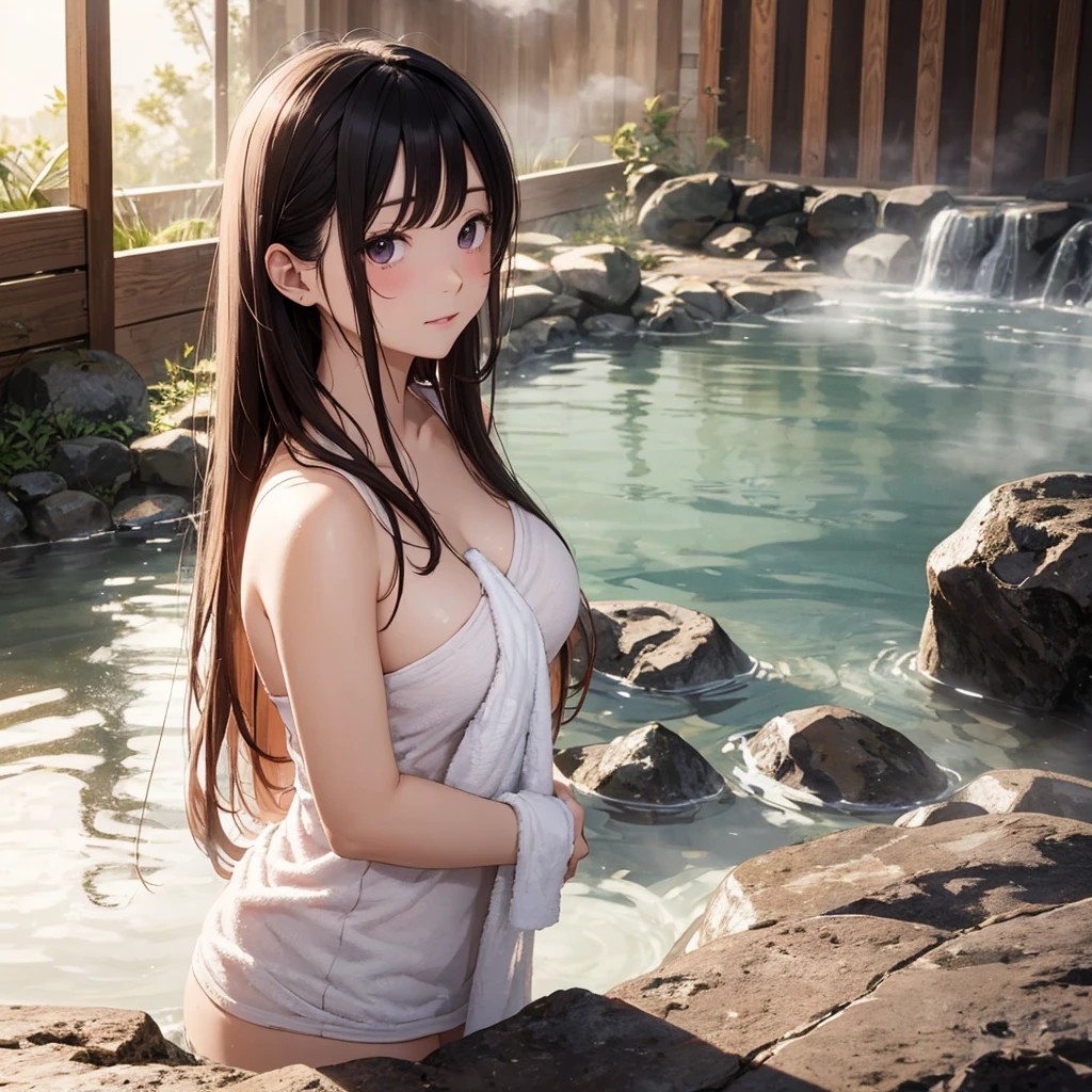 ((NSFW))、最high quality、high quality、best image quality、High resolution、masterpiece、RAW photo、realistic pictures、Extreme close-up portrait、(detailed face)、(fine hands、thumb1reference4)、japanese idol、Japaneseの、((Japanese、18-year-old、Cute face with baby face、hair length、black haired))、((whole body))、woman1、((Upward beautiful breasts、Medium chest))、((slim style、slender style))、((whole body光沢肌))、((whole body汗だくの肌))、((full nude))、((Realistic Human Body))、((realistic human skin))、((realistic chest))、((realistic areola))、((erect nipples))、((リアルなwoman器))、((pubic hair))、((Realistic little ass))、((Kusatsu Onsen、Gero Onsen、Dogo Onsen、Noboribetsu Onsen、Arima Onsen、Hakone Yumoto Onsen、Atami Onsen))、((Hot springs in winter))、((Snow is falling from the sky))、((360 degree、wood々A natural hot spring surrounded by moss))、((Natural open-air bath covered in snow))、((Realistic rock bath))、((Deep bottom bath(Deep hot springs))、((温かい温泉に浸かって体を温めるwoman))、((sit with your knees bent in a hot spring))、((sit with your knees bent over the hot spring))、((Lying in the hot springs))、((kneel in a hot spring))、((Lying in the hot springs))、((body submerged in water up to shoulder height))、((A large amount of steam is rising from the water in the bathtub))、((realistic water、clear water))、((Main body seen from the water surface))、((毛むくじゃらのwoman器))、((pubic hairの量が多いwoman器))、((pubic hairで覆われたwoman器))