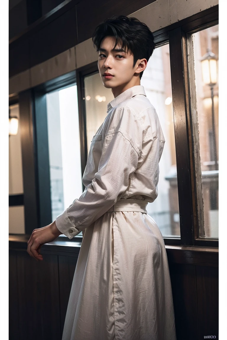 japanese male、Cool Men、short-haired