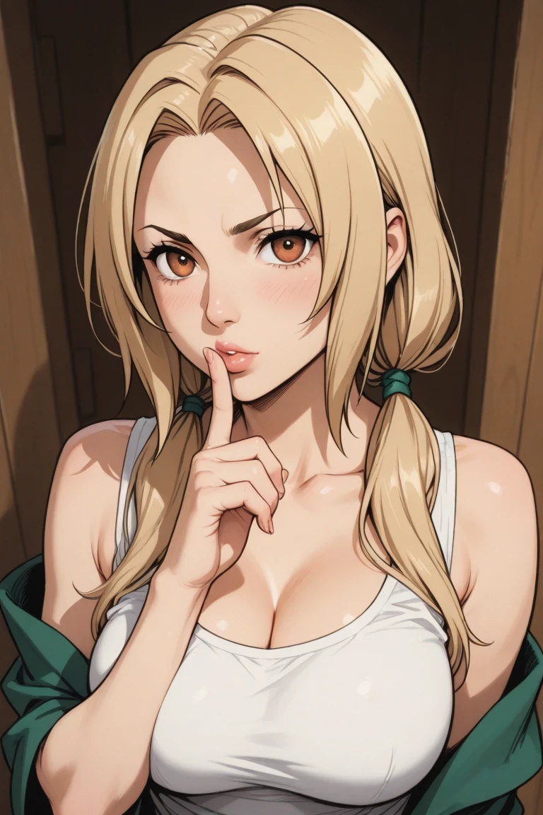 realistic, (real picture, intricate details, depth of field), (1girl, solo), make up, parted lips, highly-detailed, perfect face,
(medium breasts:1), (skindentation), thick thighs, wide hips, small waist, tall, glossy coral lips,
(blond hair:1.4),ponytail,
(sweating:1.2), (wet), sexy, blushing,shiranui mai,genryusai maki,final fight,red kimono, bare shoulder,full body, bare legs, barefoot,cleavage,bare arms,fishnet bra,ninja, kunoichi,shinobi,chain mail shirt, fishnet shirt,muscular female, panties,sweating,sweating profusely,shouting, screaming, open mouth,(moaning in pain, feeling pain, tears, pain, crying with pain, expression of anguish),lying on the bed, on back,kof,