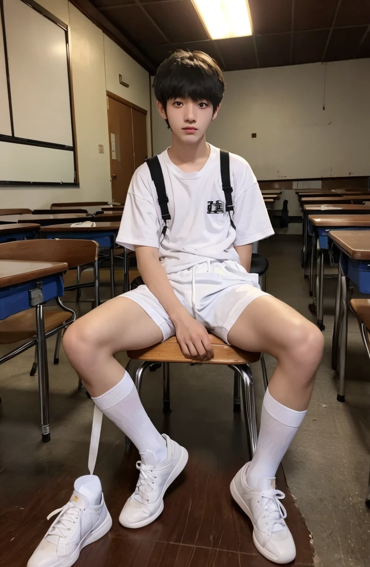 Classroom,lectern,blackboards,pointer,Male teacher,male people,cool guy, pubic hair,Hermaphroditic men,track suit,leg loops,leather shoes,damp hair,flowingwater,perspire,spread their legs,Masturbation,mtu,cool guy,(transparent wet top) , leg loops,lace panty,Get wet,,damp hair,The light is even,male people,Youth,leg loops,espadrilles,Lace transparent panties,cool guy,Short broken hair,spread their legs,Masturbation,cool guy,25year old,frontage,Face the computer,,Hipsters,Earphone,intercom,microphones,androgynous male,scowling,His face was flushed,bite lips,is shy,cool guy,Slim young handsome guy,Bare legged,Barefoot,Delicate facial features,lace panty,smooth thigh,Cocked buttocks,Open your legs,Flushed,Hermaphroditic men,Asian male,Slim young handsome guy,stockings,smooth thigh,mtu, mascular, cool guy,Masculine face, Attractive,, ((1人))), tmasterpiece, absurderes, Best quality at best, Complicated details, (shiny skins, , Shiny oily glowing skin, shinny hair, Pale complexion), Attractive, ((musculature)), AS-Adult,(unreal engine) , (octane render , ultra-realistic , best quality , highly detail painting , super detail , dynamic angle , super-resolution , maxiumum clarity and sharpness , hdr) , nsfw
