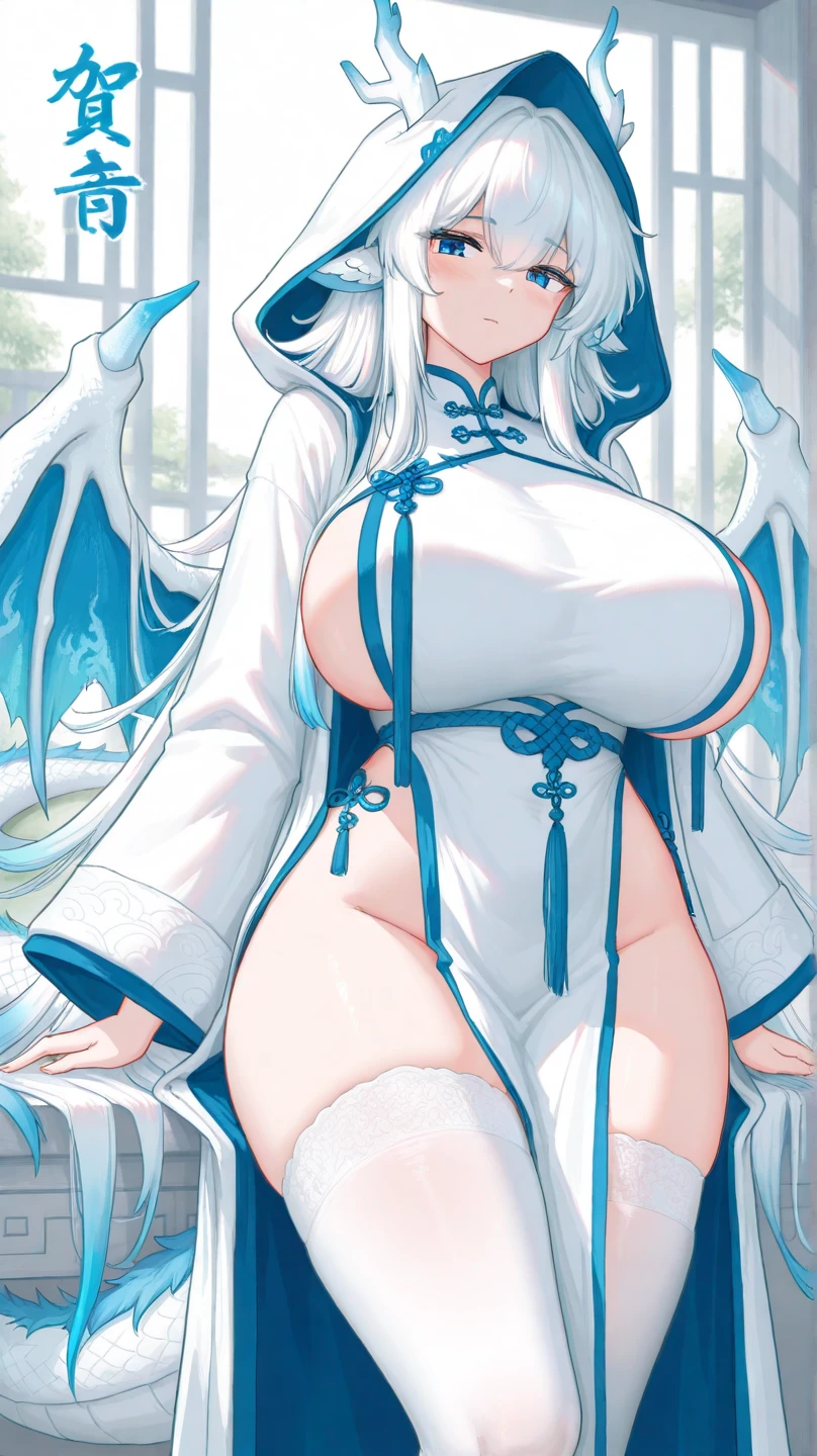 Yamato showing off her huge  