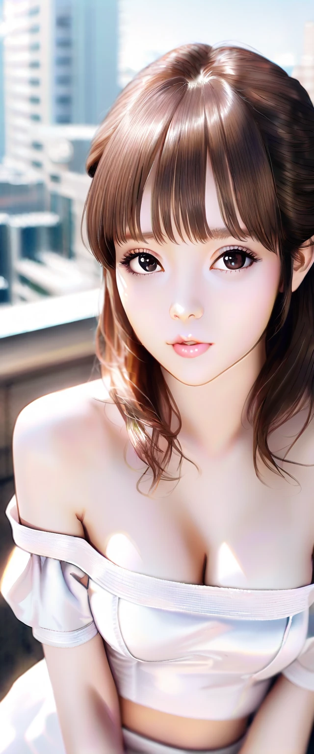 ((Highest quality、Super detailed、nude、masterpiece、8k、Real、Super NSFW、Natural Body、Best lighting technology、Detailed big penis、Blowjob、a large amount of semen in the udder,:1.5、Ultra-high resolution:1.3))、glamorous、beautiful girl、(a large amount of cloudy liquid on the body,、男性にBlowjobする女性)、sexy、Perm Hair、Genuine、Focus on one woman and one man、Front Angle、Semen on body、A lot of semen on the cheek、Large white paint on chest、Super Big Penis、Heterosexual couple、RealなBlowjob、Detailed penis、Big penis close to face、男性のそけい部から生えたペニスにBlowjob、