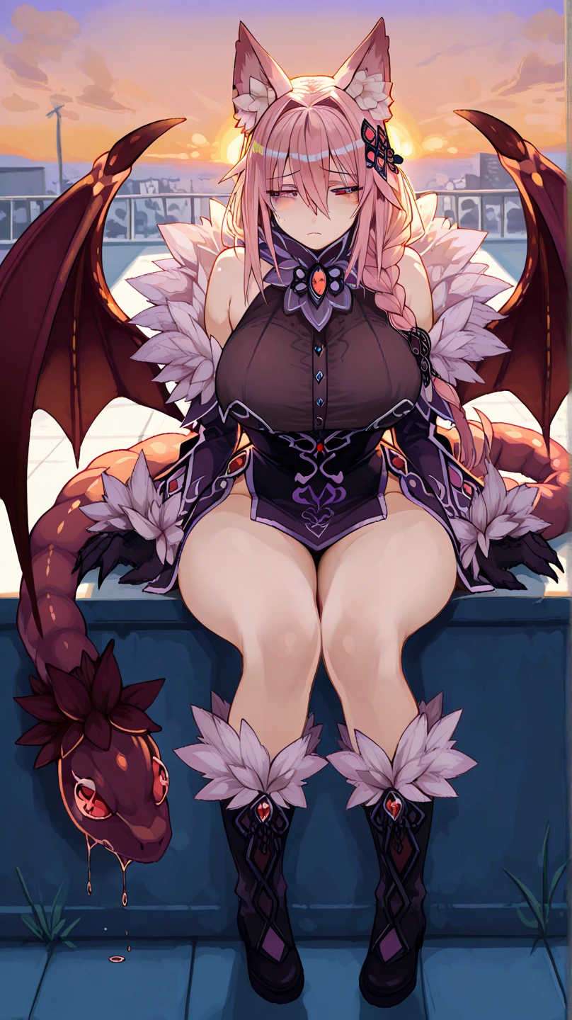<lora:LamiaX-000006:1>lamia, short hair,multicolored hair