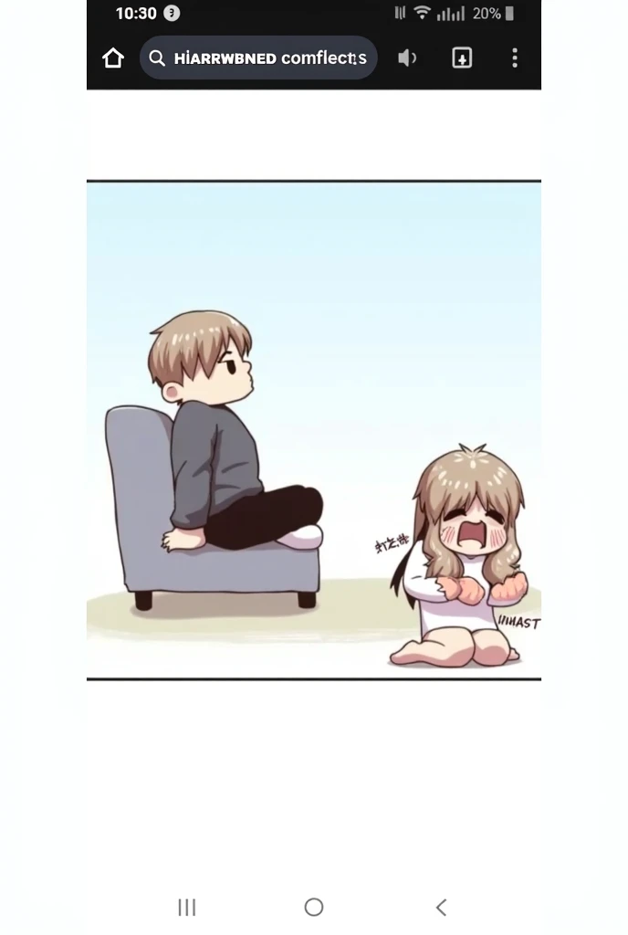 1little girl, I grab two boys' penises