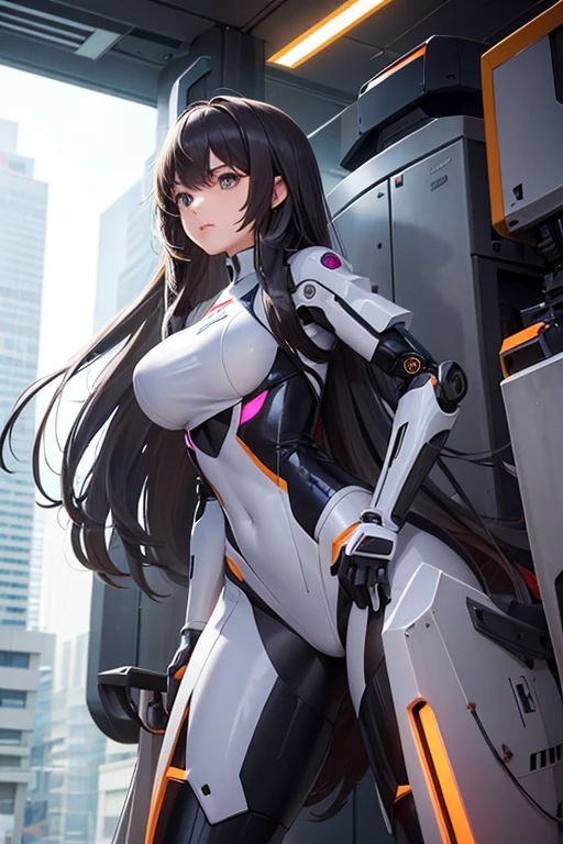 (Best Quality, 8k, 32k, Masterpiece, UHD: 1.3), (Photo of Attractive Japanese Woman), 1 Girl, ((Big Breasts: 1.4)), (Long Wavy Hair), Abs, Perfect Body, Ultra Detailed Face, Detailed Lips, Thin Eyes, Double Eyelids, Pajamas, Intimate, (Seductive), ((Excited: 1.5)), ((Areola Slip)), ((In the Heat)), ((MILF)) Sexy Girl, Busty, Beautiful Asian Girl, Gorgeous Chinese Model, Jaw-dropping beauty, Girl in mecha Cyber Armor, white mecha screw, female mecha, mechanized valkyrie girl, beautiful cyborg white girl, armor girl, dressed in sci-fi military armor, scifi woman, in white futuristic armor, gorgeous female paladin, mechanized soldier girl