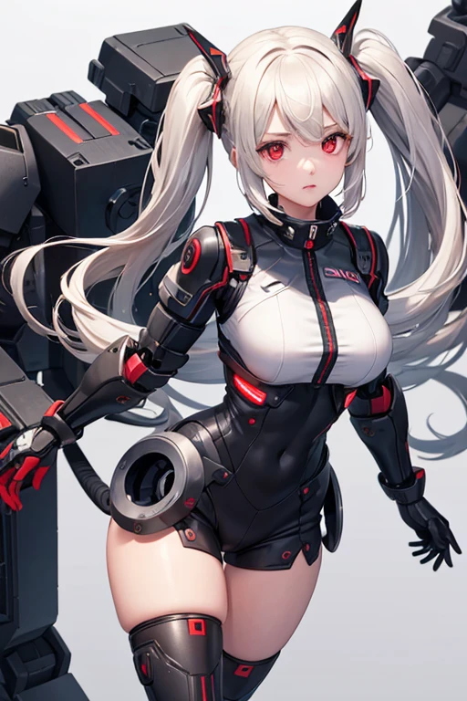 a girl,wear gothic lolita clothes with white frills, ((She's part of a giant Gundam style robot)), ((she is built into a robot chest)),
full body:1.5,
3D rendering,
portrait female anime,
cute 3d anime rendering,
cute detailed digital art,
3D rendering stylized,
3D renderingされたキャラクター アート 8k,
cute digital painting,
Anime style 3D,
Super detailed rendering,
weapon in hand,