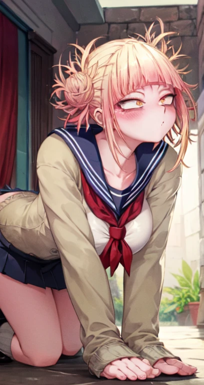 (masutepiece, Best Quality, hight resolution, nffsw, Perfect Pixel, depth of fields, 4K), Beautiful anime girl, Perfect body ,, ,(cum on body:1.6) , (bukkake:1.6), inui sajuna juju,  pink hair, pink eyes, long hair, two side up, school uniform, sweater vest, black vest, red sailor collar, red skirt, yellow bow,   ,nsfw,(ecstasy:1.3) ,(slut:1.2),(vulgarity:1.3),(fucked silly:1.1),(steam:1.1),(wet:0.8),(trembling:0.8),(tears:0.7) ,(drooling:0.6),(sweat:0.8), wince,(orgasm:1.5),, {{{{{{{{{censored}}}}}}}}}, {{{{{knees to chest}}}}} , {{{{girl's legs up}}}},{{{{{from directly above}}}}},{{boy on top}},{{{boy's liying on stomach}}},{{asymmetrical docking}},{{boy's lower body}},{{{{girl's face and nipples and navel}}}},{{navel forcus}},{{{{pov}}}},{{{very close to viewers}}},{{vaginal penis}},{excessive cum},{insert penis to bussy},intercourse with a man,full body,(hardcore,sex:1.8),sex from front,from front,{cum bussy},hetero,cum,socks,[dakimakura(medium)],{{girl's liying on back}},faceless male,{{facing viewer}},hetero,on bed,1girl and 1boy,nsfw,{{single picture}}, (flat chest:1.2),
