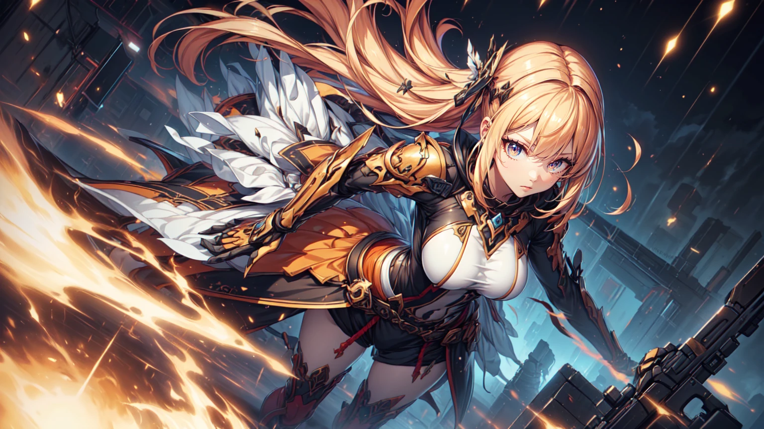 masterpiece, best quality, good quality, Fantasy aesthetics, Highly detailed, shadowverse style, female, elf
