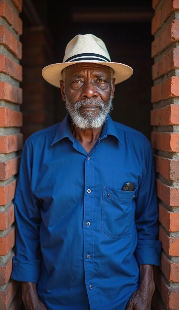 Old uncle makes his living by selling onions
