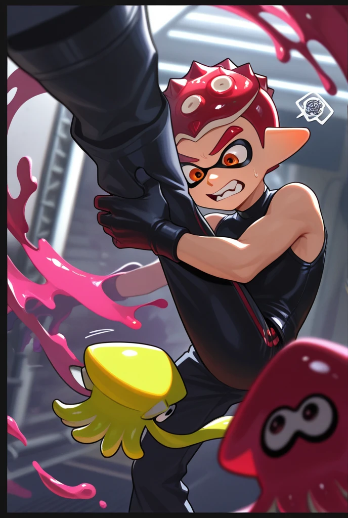 (inkling girls), (naked), (blowjob), (cum in face), sperm, on face), (penis), (Hand an Penis), (cum in face), (Cumshot), (heart eye), (breasts)