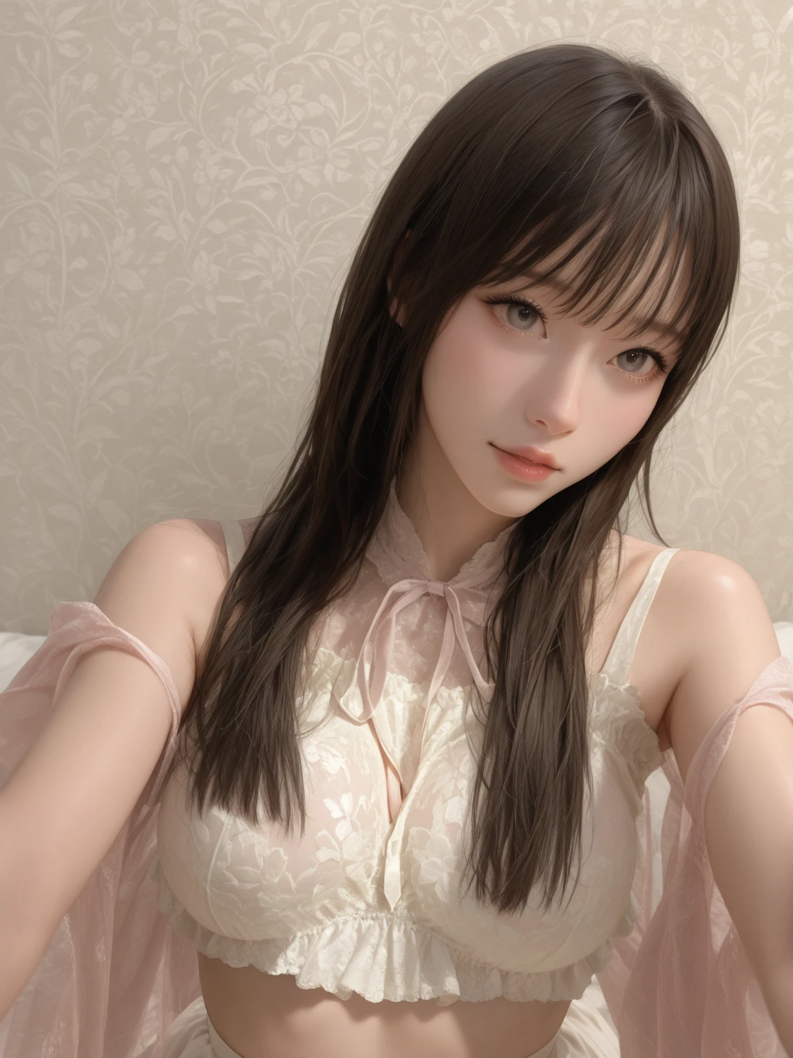 (unparalleled masterpiece ever、side lights、Elaborate beautiful eyes: 1.2)、(Ancient kingdoms with detailed backgrounds)、One woman、Ultra-realistic 8K CG、erfect artwork、The upper part of the body、shiny long black hair、radiant eyes、shinny skin、realisitic、3d face, 爆乳,Full body shape, Constriction, Female Warrior, Seduction poses, sexypose, Undress Pose, bewitching,Prestige, a gorgeous, Luxury