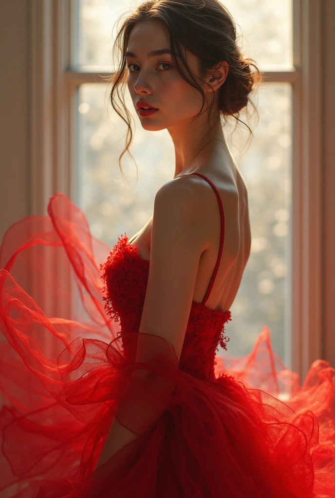 (Realistic),masterpiece,best quality,cinematic lighting,natural shadow,highest detail,professional photography,detailed background,depth of field,insane details,intricate,aesthetic,detailed face,subsurface scattering,looking at viewer,Oblique Angle,
wrenchsweettail,1girl,photo of a cute girl,full body,light smile,charming,20yo,afro hair.side undercut,Teal hair,Emerald,Chut Thai,Glitter,striped dress,off shoulder,jewelry,ribbon,candy cane,Arms crossed behind the back pose,
<lora:add_detail:1>,<lora:Better light:1>,<lora:wrenchsweettail:0.8>,<lora:fantastic coloured glaze_20230910110835:0.3>,fantastic coloured glaze, heavenly, detailed, fabulous, dramatic ambient composition, magical atmosphere, epic, stunning, cinematic, extremely aesthetic, intricate, surreal, creative