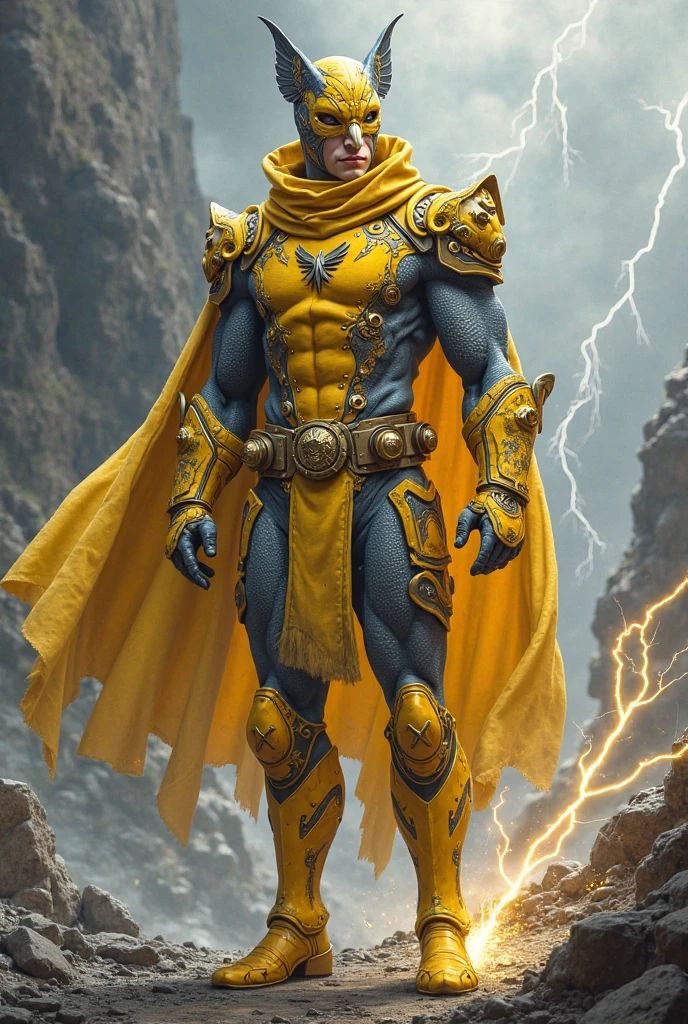 Create a mutant taking reference from the X-men and a god of Olympus