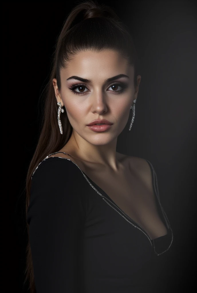 A stunning intricate full color portrait of (sks woman:1), wearing a black turtleneck, epic character composition, by ilya kuvshinov, alessio albi, nina masic, sharp focus, natural lighting, subsurface scattering, f2, 35mm, film grain, <lora:locon_ariagiovanni_v1_from_v1_64_32:1.25>