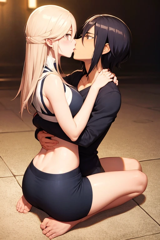 naked Hinata having sex with Naruto without underwear and clothes