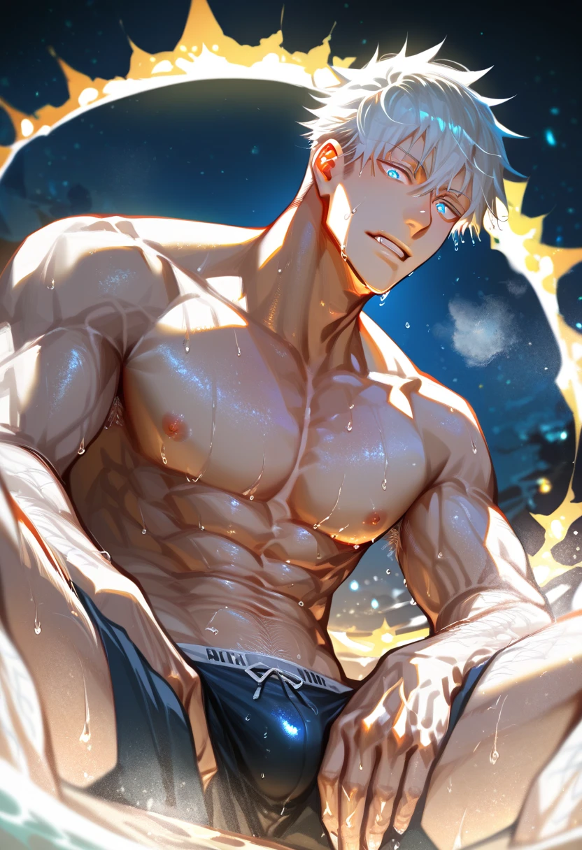 (masterpiece, best quality),Male children,nakeness,Short bright blue hair,A young boy with,younge boy,Kid's face,adolable,infancy,Young age,Short round face,Flat chin,children's,infancy,(Kid's face),Land of Crystals,ice field,Pink belly hair,Pink chest hair,Pink pubic hair,Young age,Flat chin,Fine face in detail,Clean skin,White men's briefs,musculous,Short bright blue hair,Bright Hair,White eyes,Keep your eyes wide open,nakeness,Very narrow low-rise white briefs,White briefs,Pectoralis abdominal muscles,Broad body,Strong and well-developed muscles,Shimmering like a diamond, it shines like a crystal,Bright and vivid colors,(depth of fields:1.2),Positive audience,looking at viewert,the night,Holy,Light-sensitive,byself,are standing,spreads her legs apart,Close-up Shot Shot,glowing,Fluorescent effects