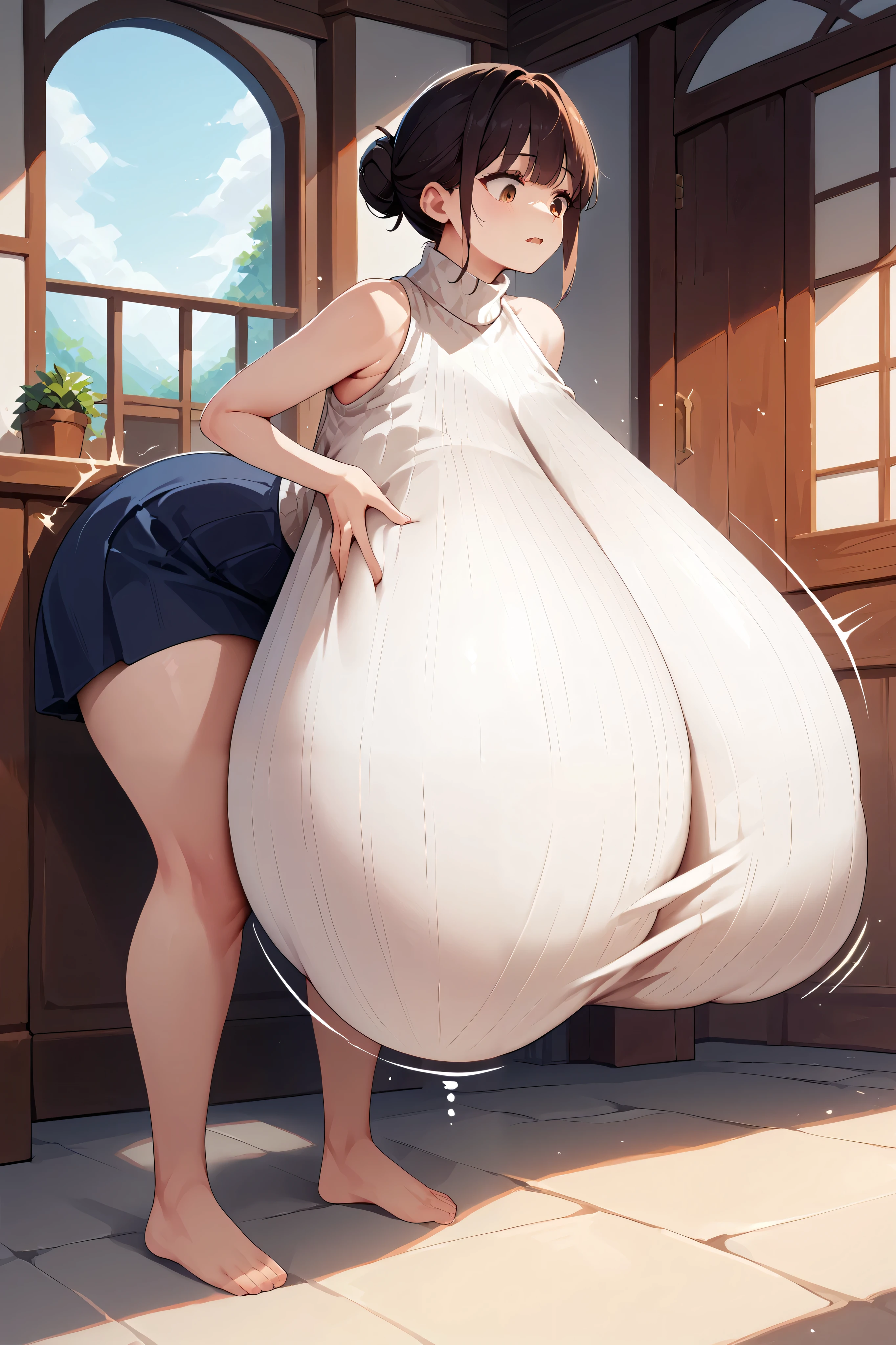 Yaia, (huge breast:1.4)
