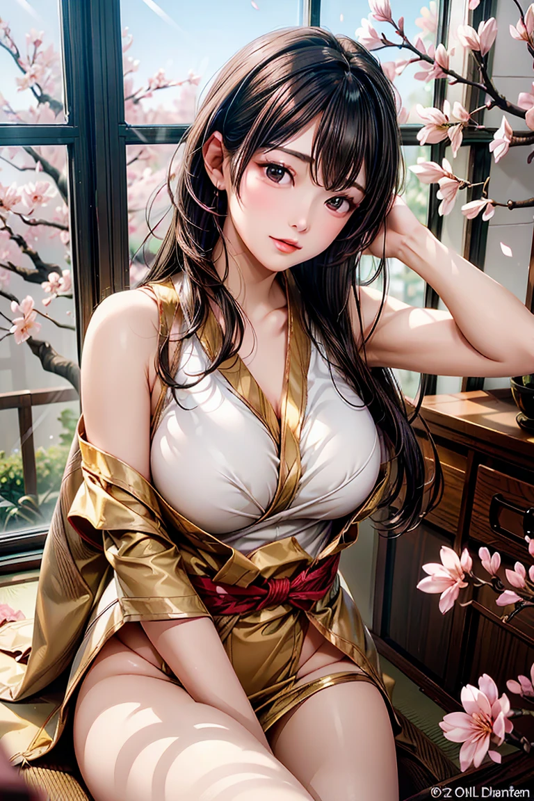 korean woman, (masterpiece, beautiful people, A tainted smile), Virtual YouTube, Delicate skin texture