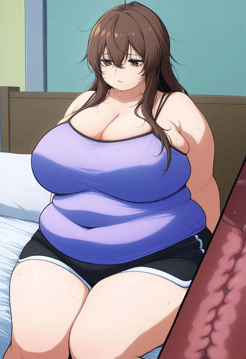 (best quality,4k,8k,highres,masterpiece:1.2),ultra-detailed,(realistic,photorealistic,photo-realistic:1.37),striped panties,upskirt,lewd expression,soft lighting,warm color tone,sexy pose,seductive gaze,intimate setting,delicate lace details,flawless skin,playful and fun,luscious lips,colorful background,provocative atmosphere,feminine and confident,alpha female,curve-hugging outfit,high heels,alluring accessories,sensual composition