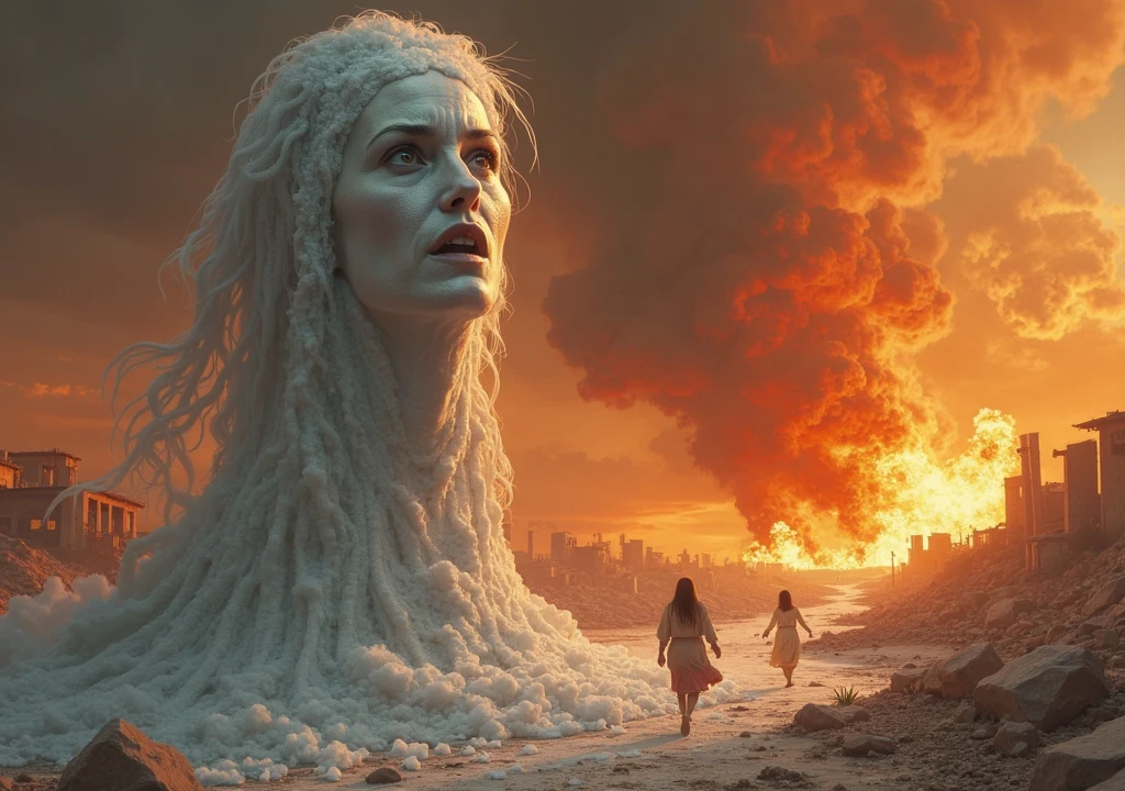 a woman in a dress standing in a deserted area with lots of sand, Unreal Engine rendering + uma deusa, Global illumination. efeitos visuais, 3D rendering and matte painting, pintura fosca da mente humana, highly detailed surreal efeitos visuais, efeitos visuais render, stunning efeitos visuais, efeitos visuais art, cinematic goddess shot, Sylvain Sarrailh e Igor Morski, pintura fosca, amazing cgi