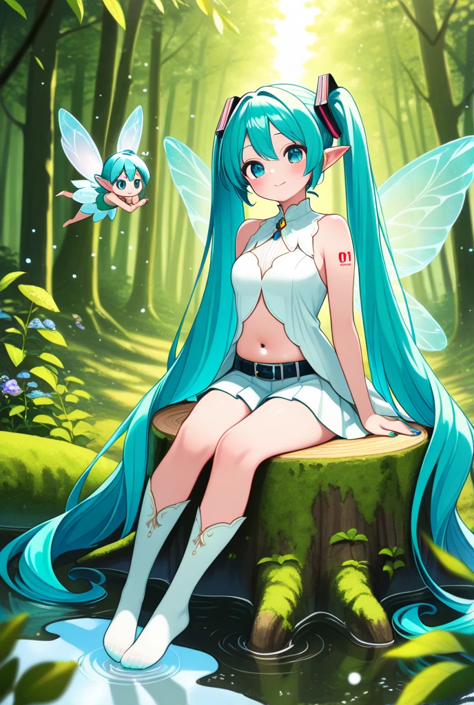 masterpiece, best quality, 8k, Sexy shiny Latios, mint green body, long mint green hair, furry art, anthropomorphic Pokémon, medium breasts, orange eyes, (perfect eyes), (perfect lips), (detailed eyes), meadow, field of flowers, bedroom eyes, hearts eyes, aroused, pink lipstick, detailed lips, triangle wings