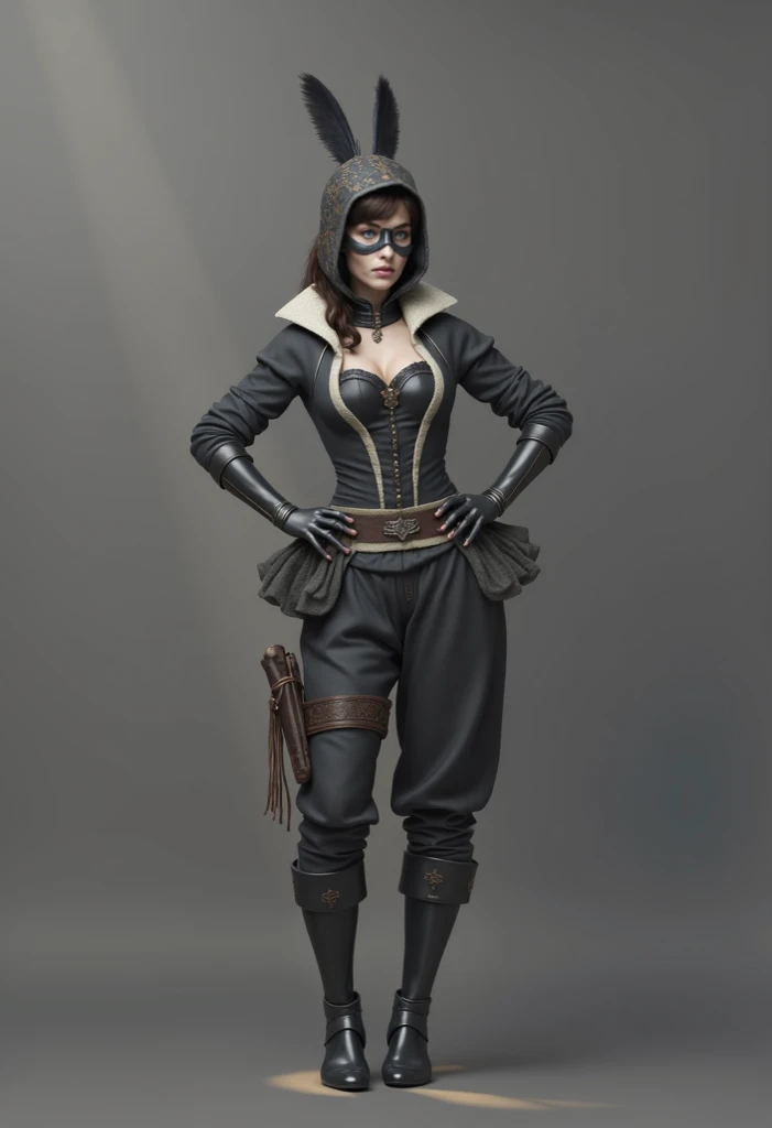 Gere uma imagem detalhada da personagem Mara, also known as 'Mara Death Dealer', do jogo Call of Duty: Guerra moderna. Describe its appearance, in a bikini, corpo escultural, flowing hair, Equipamento, personality and any other relevant information that makes her an iconic character in the game."