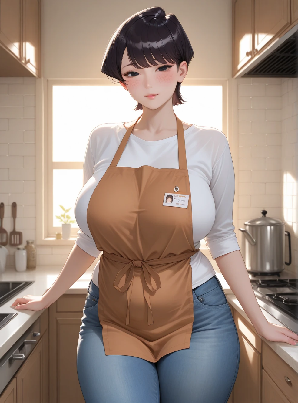(((shot from above))), cowboy shot, white skin, masterpiece, highest quality, 1 girl, (beautiful girl, slender girl: 1.3), (19 years old: 1.3), ((black, coarse mesh body Suit Left and right chest only open, long sleeves: 1.3)),((black, coarse mesh body Suit Left and right chest only open, long sleeves: 1.3)), No fabric on left and right chest, (white skin), Made in Japan, Very high quality transparency, (Symmetry: 1.3), ((Sweat) a lot, Whole body wet. )), large mesh, very large breasts, very heavy breasts, brown eyes, parted bangs, brown hair, short hair, girl, wet face, wet skin, wet body, lowered arms , (eyes and facial details: 1.0), (upper teeth, best smile: 0.1), looking at camera, naked, big breasts, (((outdoors, barbecue, on a griddle))), (breasts) ((Exposed breasts)), ((Exposed breasts)), ((Exposed breasts)))), ((Exposed breasts))) (((Nipples exposed))),(((A lot of grilled meat around a woman's body))), ((On your back on the iron plate)),((On your back on the iron plate)), (Whole body: 1.6),