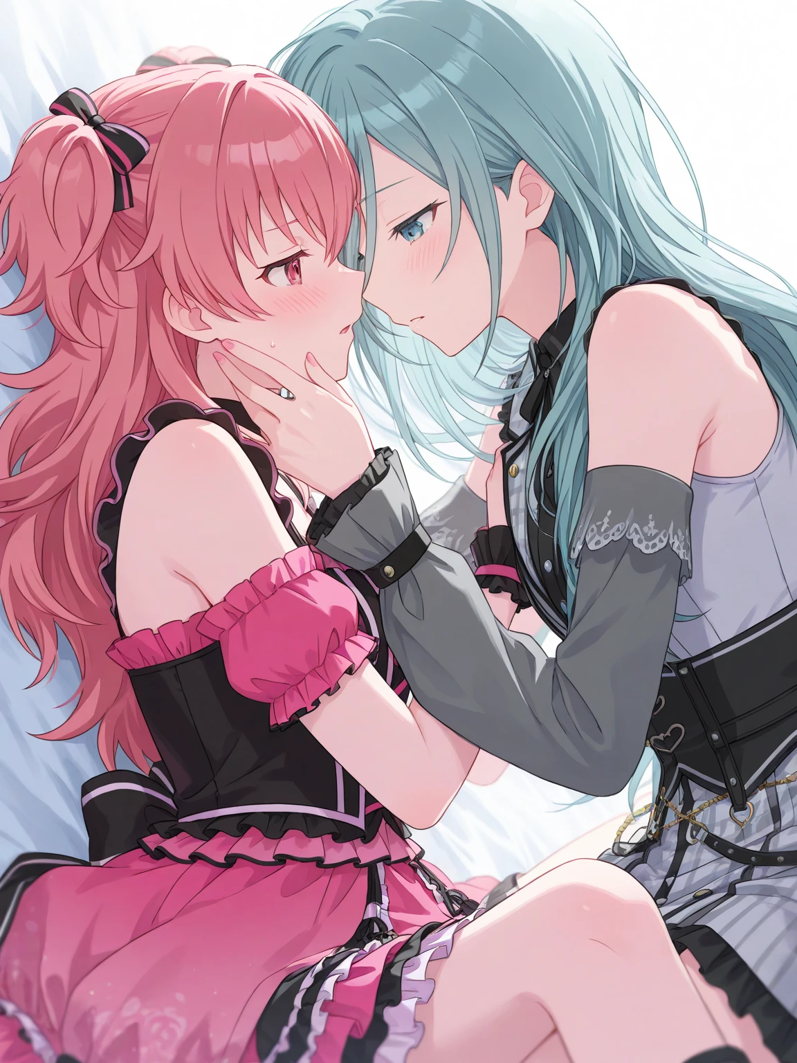 Writhing、Pink Hair Woman,