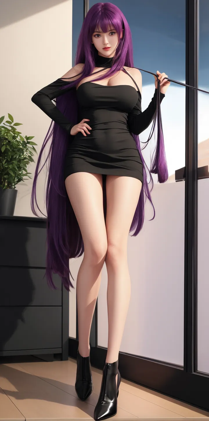 8k, masterpiece, RAW Photos, Highest quality, detailed:1.2),Realistic, Extremely detaileded CG unifies 8k, 8k, diamond, wallpaper, Written boundary depth, (Bright bedroom:1.2), Ray Tracing, (Very beautiful face, Beautiful Lips, Beautiful Eyes), intricate detailed face, ((ultra detaileded skin)) One Girl, Cute Korean Girl, K-POPアイドル,(Slim figure), ((Viewer Display)), (Body Conscious),(光沢のあるSilk long dress:1.5),(Tight fit:1.2),(Off the shoulder:1.2),(Strapless:1.5),(Tube top dress:1.2),(Injection Sleeve:1.1),(Silk long dress:1.5) ,(Black opera gloves:1.5),(Black knee-high boots:1.5),Cute Korean Girl,Clear Eyes, walking , (Pale skin), (Big eyes), ((Full Body Shot:1.5)), Bodycon mini dress, Tight mini dress , (Black Mini Dress:1.2), Plain Dress, Turn back, Side Shot, (Muscular:1.2), Healthy Thighs, Thigh Gap、(Place your arms behind your head:1.3),(Panty shot:1.5)