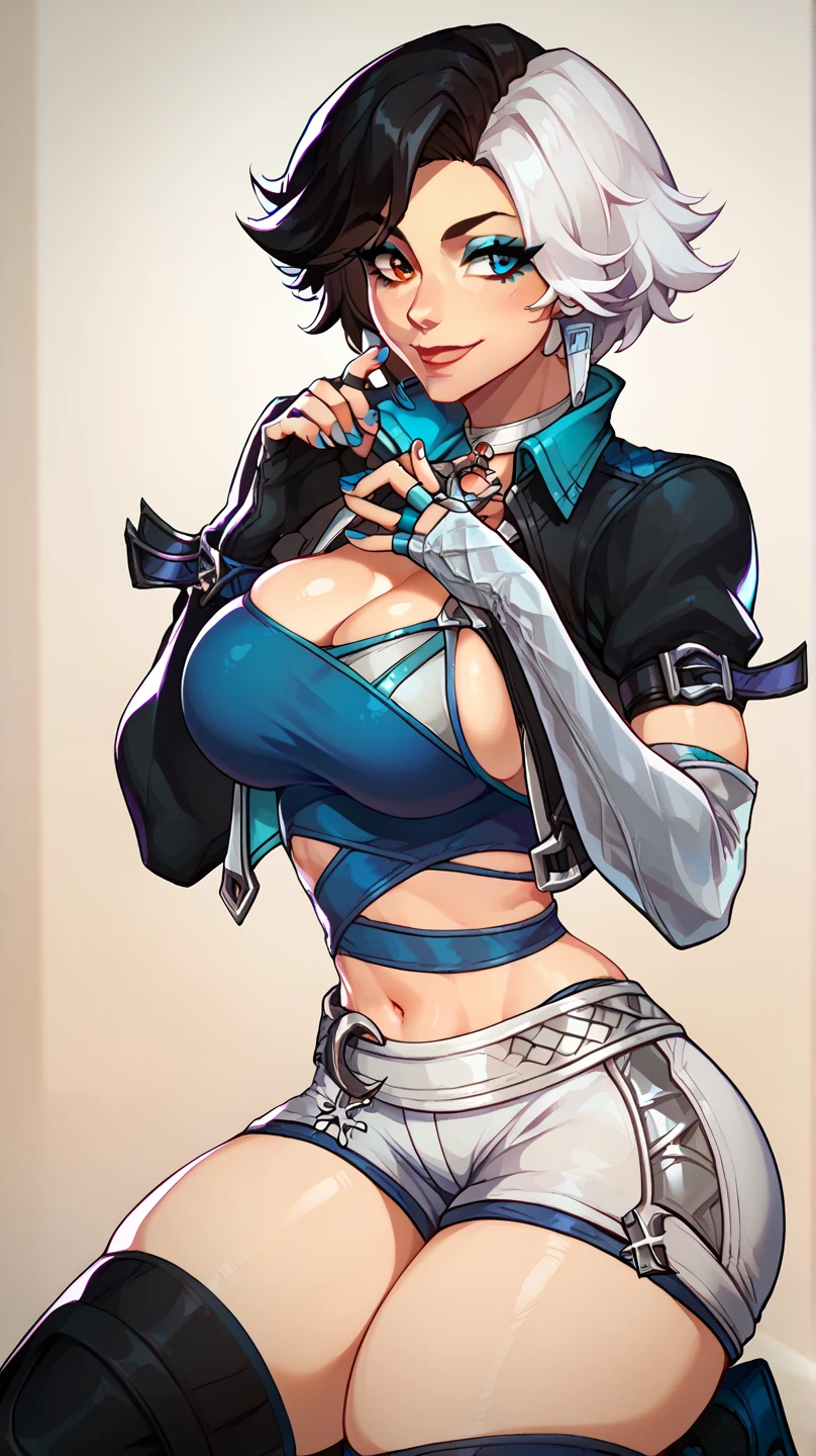 blue hair,hentail realism, shadowing,,character sheets, reference sheet, Standing painting, 8K, Super detail, 1080p, Women's HD,femele, 16k, A high resolution, Best quality, High quality, Anatomically correct, Masterpiece, ccurate, hyper HD,As graceful as a swan,unreal-engine, Ghibli-like colors, anime big breast, Standing painting, angle of view,battle armor,ssee-through,Lace skirt