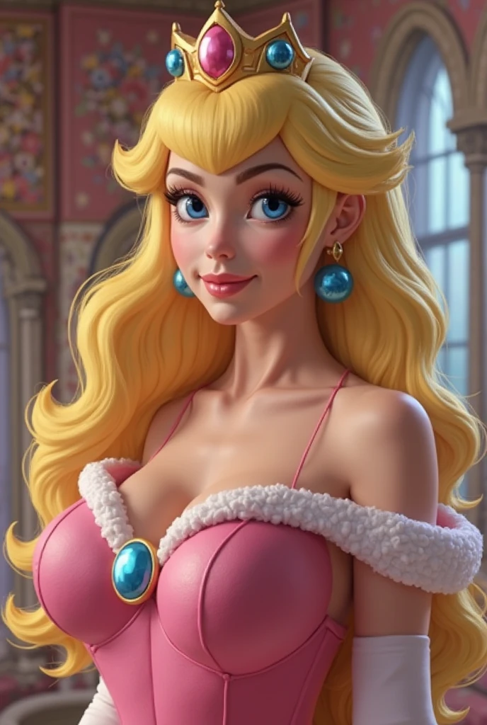 Princess Rosalina as a pornstar, super Mario Bros, Princess Rosalina, pornstar, busty pornstar