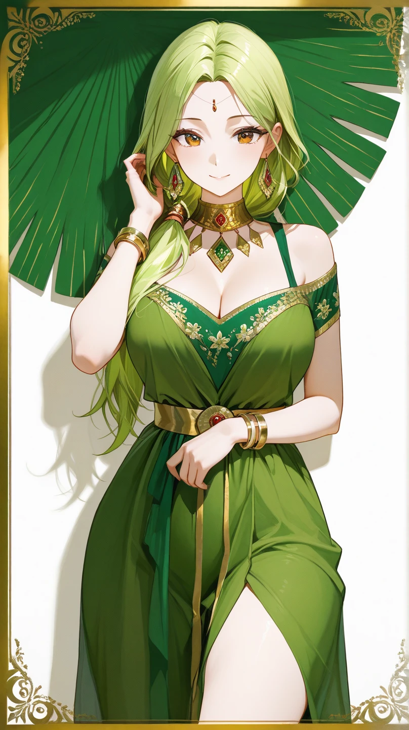 The Damsel in Distress (Kate Mara 25, sheer green dress  gold trim, nude underneath) Damsel is flattering the dragon in its lair. Damsel is scratching Dragon's head to calm it