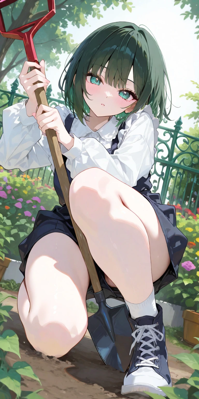 Fraction_9,Fraction_8_direction_7_direction_6_direction_5_direction_4_up,Green short hair,Green Eyes,Tie a bow at the back of your head,Purple and sailor collar,Striped sailor suit,Blue pleated skirt,White socks,leather shoes,Bean eyebrows,Wide hips,Thick thighs,Huge breasts,Huge ass,There is a bow at the back of the hair,Hair between the eyes,Sexy,Cute girl,Green Hair,permanent,Positive face,rain,Get wet,Wet suit,Sweat,Wet