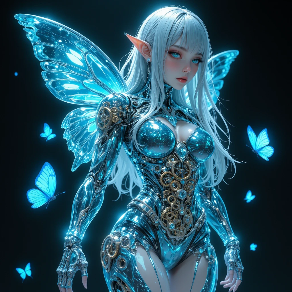 masterpiece, best quality, 1girl, (long braided hair in buns with short metallic horns), whole body, big beautiful eyes:1.2, splashing, splashing paint on sexy body, (large chest):1.2,cleavage, holographic:1.3 armor:1.2 and skinny waist, abstract, psychedelic, neon, (creative:1.3), sy3, SMM, fantasy00d, futuristic neon city with a dark sky in the background out of focus <lora:wowifierXL:0.6> <lora:lasesXL:1> <lora:3D:0.8> cinematic lighting