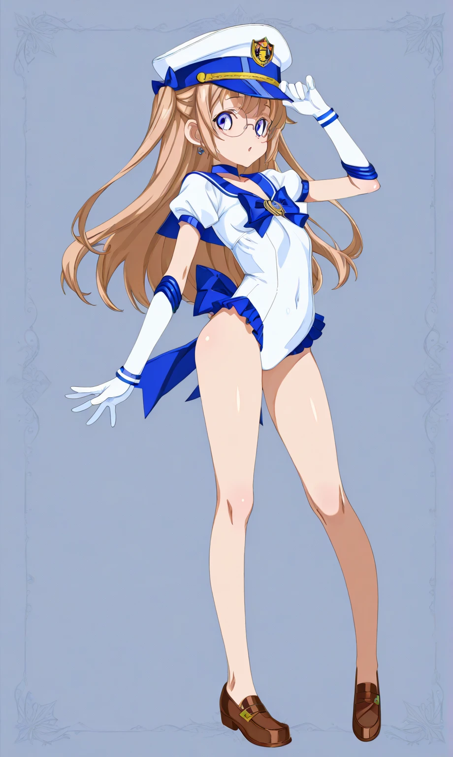 ​(((white background, solid white background))), 
anime style, best quality, high quality, detailed face, detailed eyes, 
(((on back, laying, full body))), Looking at Viewer, blush, 
1girl, solo, masterpiece, top-quality, hight resolution, HMSHIR, length hair, verd s eyes, a A smile, normal hands, 
competition swimsuit