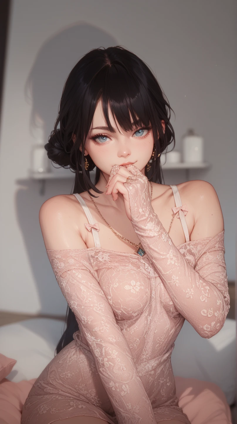 extreme face close-up,(random reclining poses:1.2),(random sexy clothes),(Thin type:1.8),(big breasts),(random hairstyle),(Highest image quality,(8k),ultra-realistic,best quality, high quality, high definition, high quality texture,high detail,beautiful detailed,fine detailed,extremely detailed cg,detailed texture,a realistic representation of the face,masterpiece,Sense of presence)