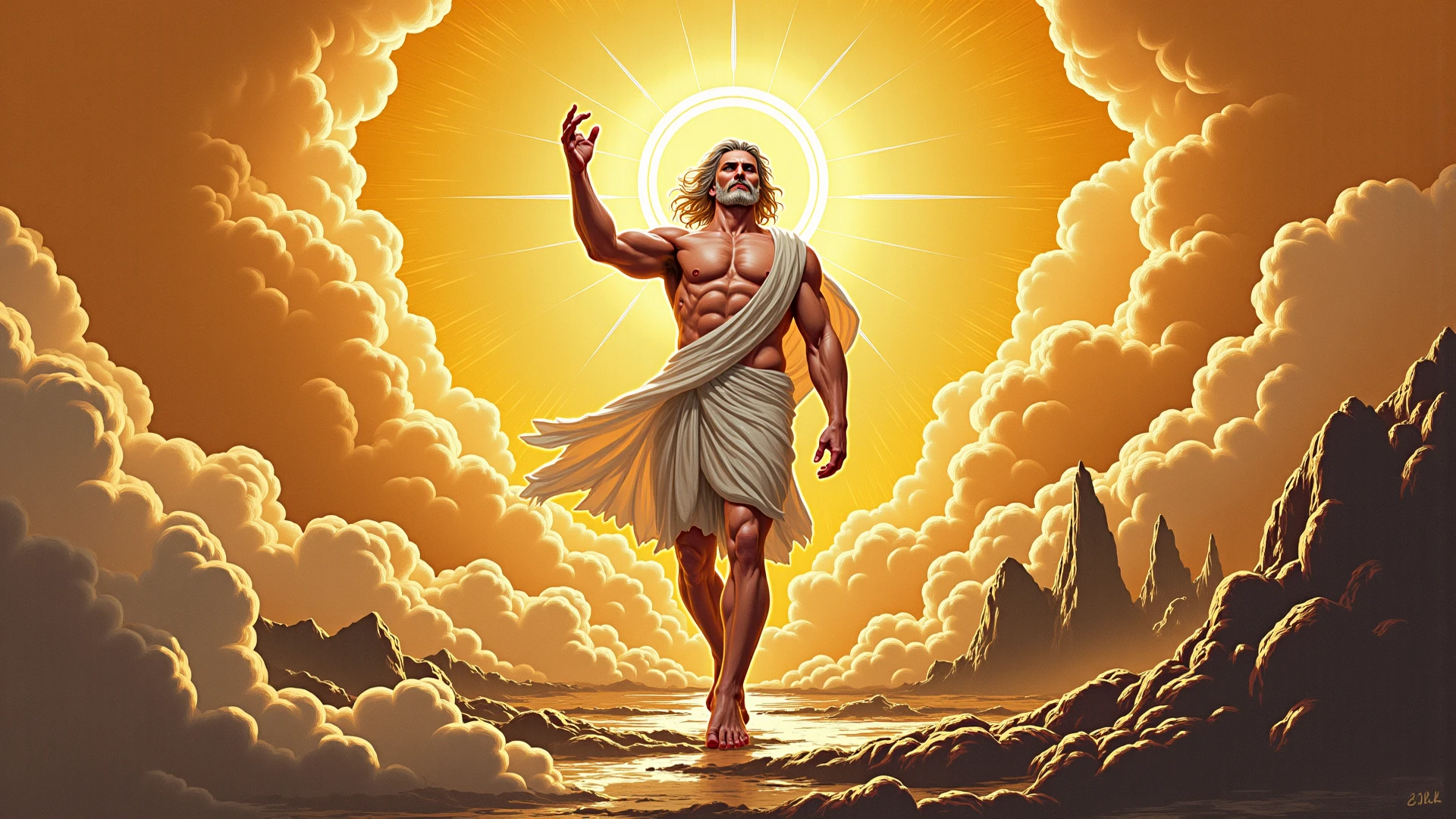Zeus snaps his fingers and is happy to find a solution to a thought