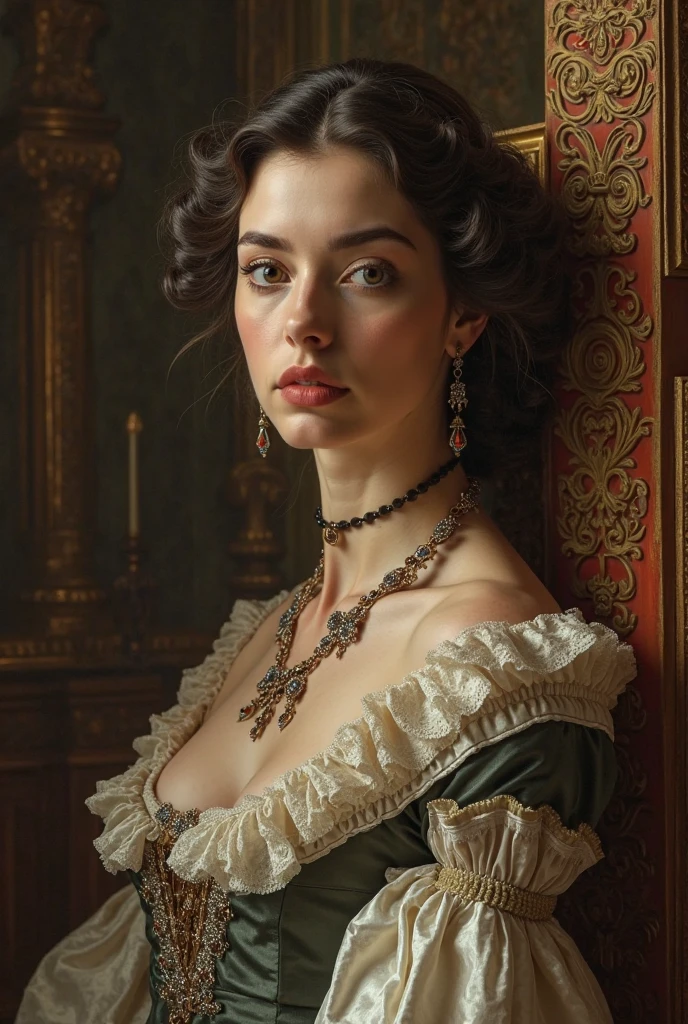 Sisi image looking angry