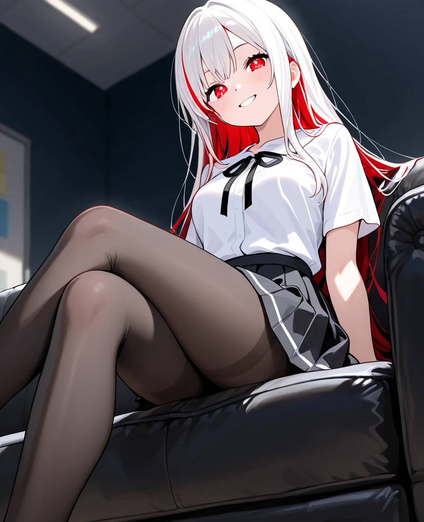 ((1Woman)),( lingerie, underwear, sensual, pink panties, using the eyes of k:1.5, Absolute Area、apron((sitting on an office chair))((sitting on an office chair)) (cross legs) work of art, whole body, (work of art, highest quallity, 8k, 1 person, A perfectly balanced body, Seducing your boss, Open legs offcial art、highest quallity、 8k wallpaper、32 mil、work of art、ultra detali、high resolution、realisitic、fotorrealisitic:1.2), , clavicle:1.2,