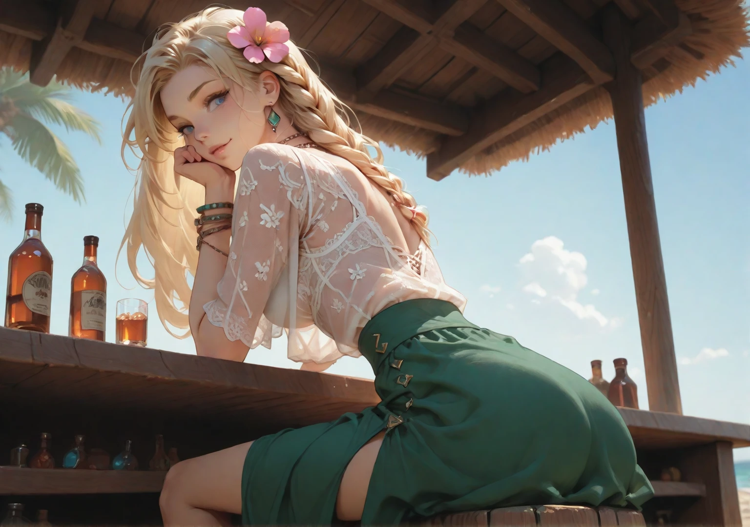 Nikon Z 85mm, 1 woman, ((gray hair)), long hair, ((freckles)), detailed skin, (at Woodstock 1969), medium breasts, pretty face, alluring eyes, carefree attitude, natural lighting, film grain, ((schwarz)), (abdominal muscle), (High ponytail),
<lora:arknightsSCHWARZ_v10:1.2>, black bra, Outerwear
natural lighting, photon mapping, radiosity, physically-based rendering,
(8k, RAW photo, best quality, masterpiece:1.2), (realistic, photo-realistic:1.37),