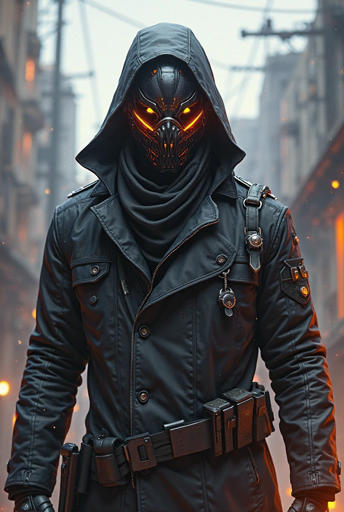 MR triple r free fire mask - SeaArt AI