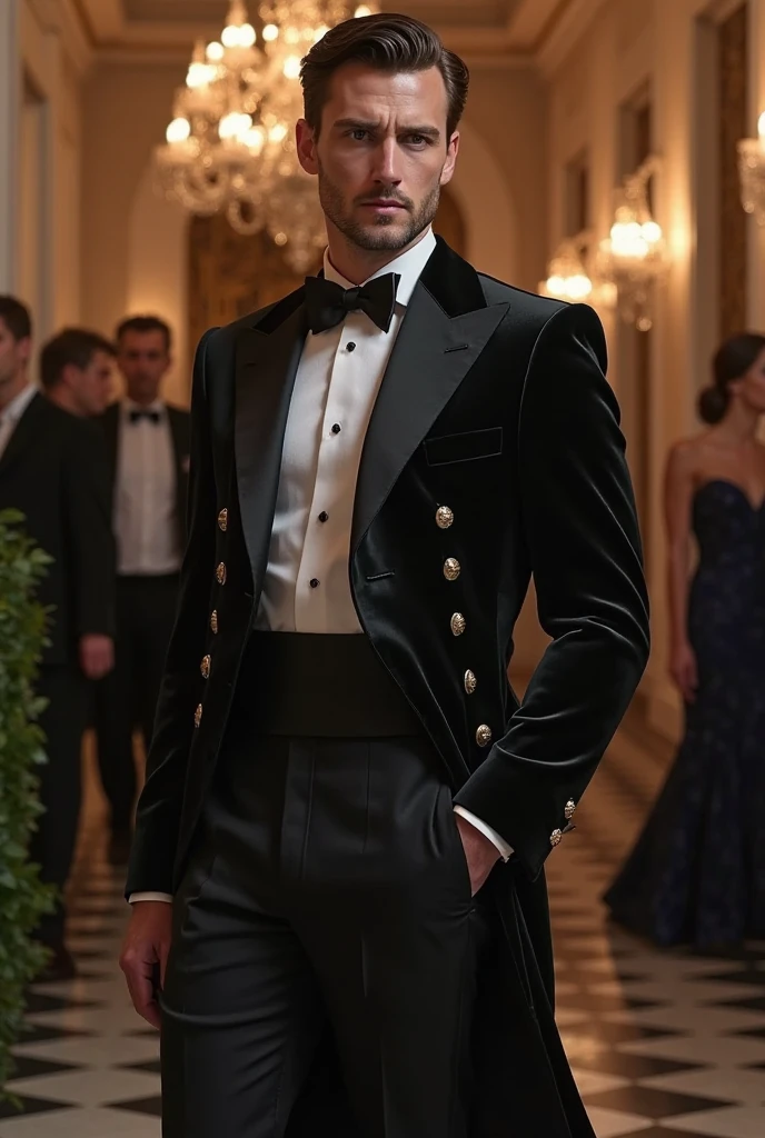 Superfine: tailoring black style guy in tail coat met gala 